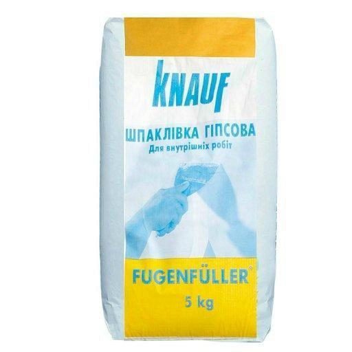 Шпатлівка Фугенфюллер для швів гіпсокартону 5 кг купити в Києві – ціни .
